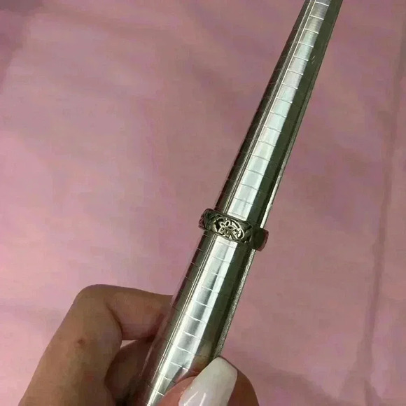 Sterling silver ring - Picture 4 of 4